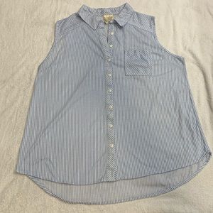 Button up tank